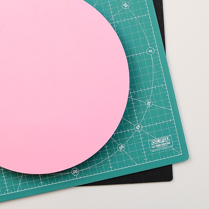 Drehbare Schneidematte, Rotating Cutting Mat. Patchwork & Quilting Basics - Patchwork-Zubehör