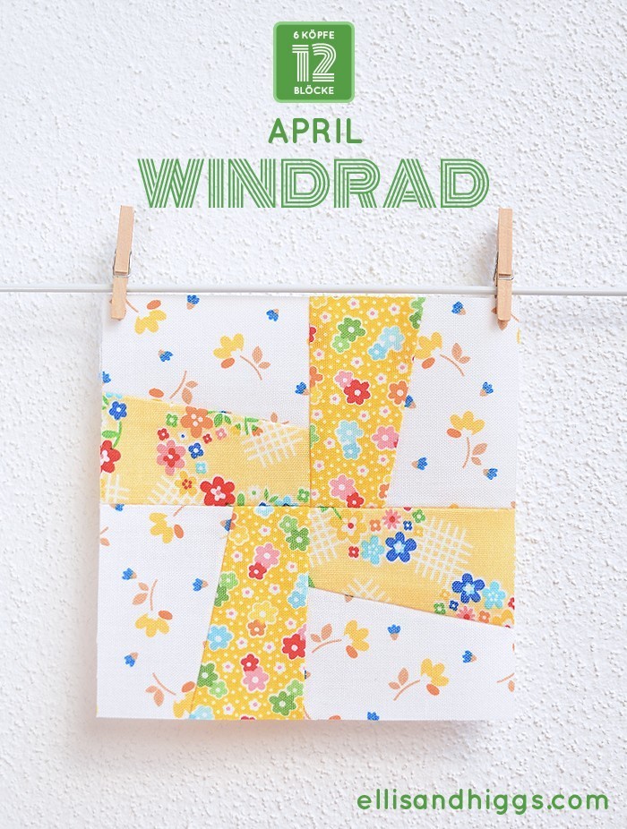 6 Koepfe 12 Bloecke - April von Nadra Ridgeway von ellis & higgs