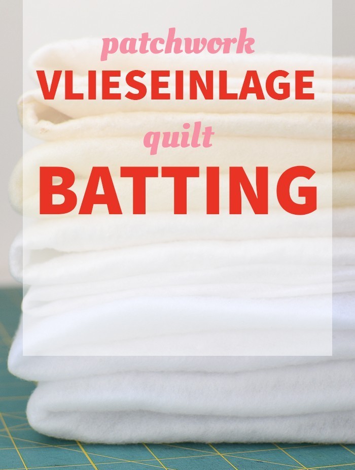 Patchwork Vlieseinlage Quilt Batting