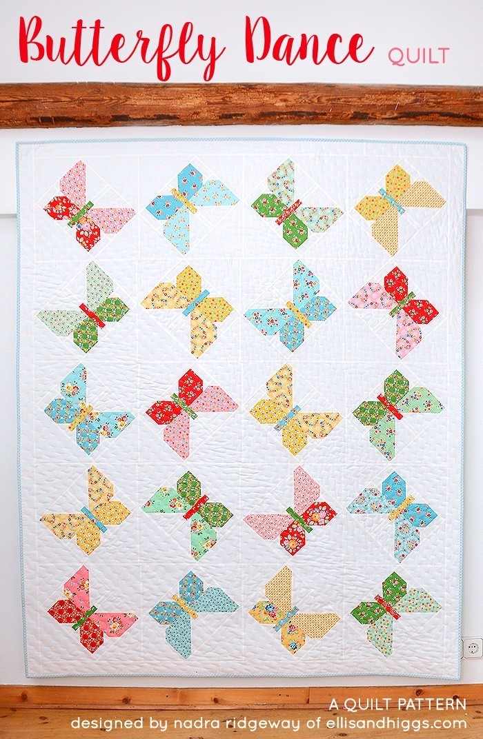 Butterfly Quilt Pattern by Nadra Ridgeway of ellis & higgs