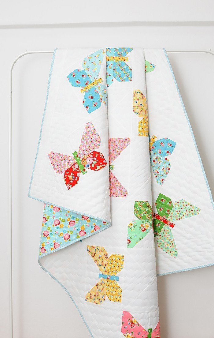 Butterfly Quilt Pattern by Nadra Ridgeway of ellis & higgs