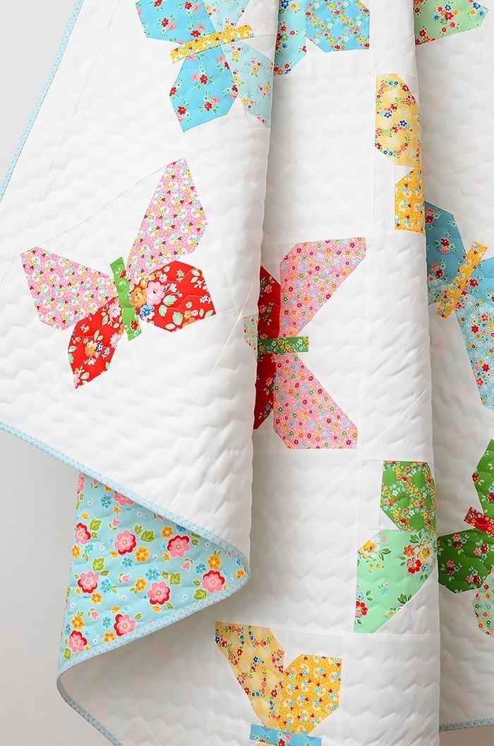 Butterfly Quilt Pattern by Nadra Ridgeway of ellis & higgs