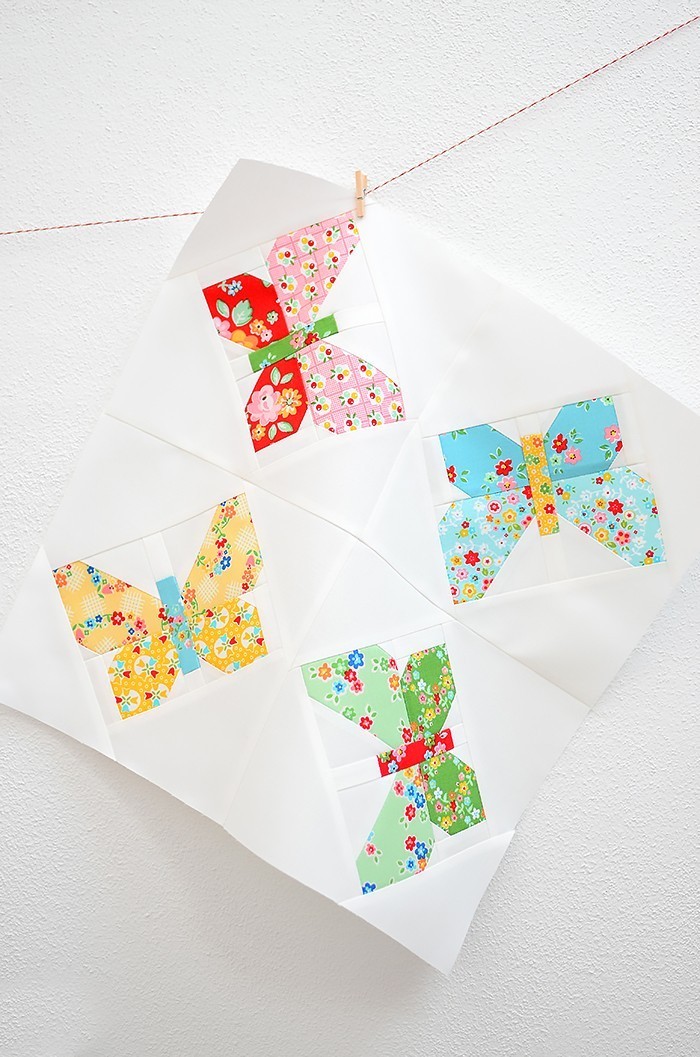 Butterfly Mini Quilt Pattern by Nadra Ridgeway of ellis & higgs