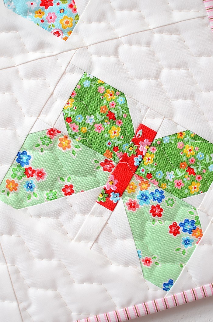 Butterfly Mini Quilt Pattern by Nadra Ridgeway of ellis & higgs