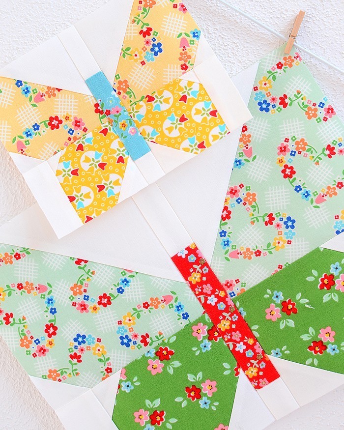 Butterfly Mini Quilt Pattern by Nadra Ridgeway of ellis & higgs
