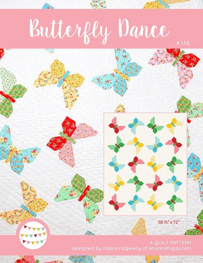 Butterfly Quilt Pattern by Nadra Ridgeway of ellis & higgs