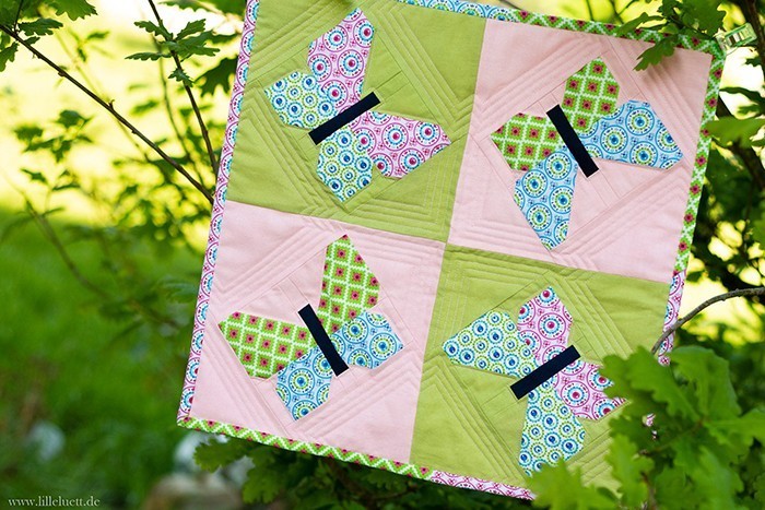 Butterfly Mini Quilt Pattern by Nadra Ridgeway of ellis & higgs