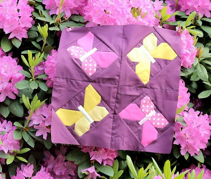 Butterfly Mini Quilt Pattern by Nadra Ridgeway of ellis & higgs