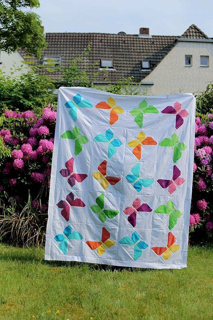 Butterfly Quilt Pattern by Nadra Ridgeway of ellis & higgs