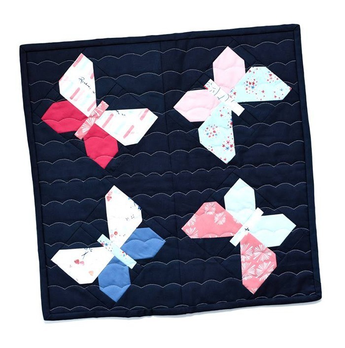 Butterfly Mini Quilt Pattern by Nadra Ridgeway of ellis & higgs