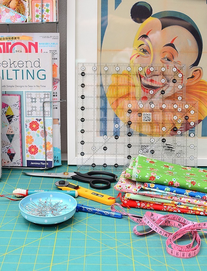 Vorbereitungen fürs Patchwork Projekt treffen / Getting prepared for your quilt project