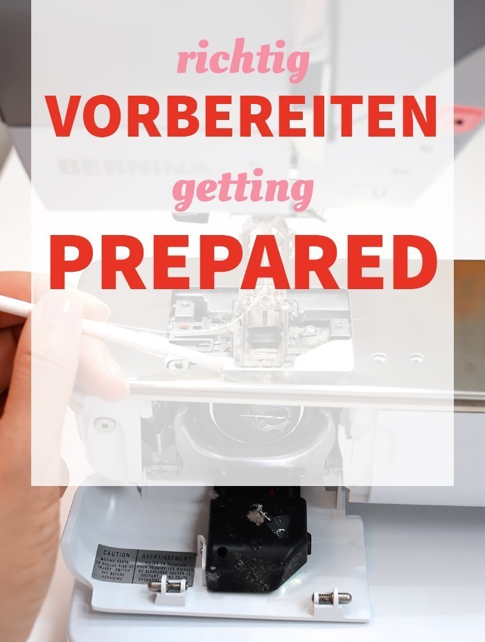 Vorbereitungen fürs Patchwork Projekt treffen / Getting prepared for your quilt project