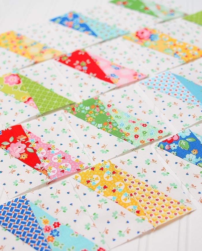 6 Köpfe 12 Blöcke - Juni: HRT Quilt Block von Nadra Ridgeway von ellis & higgs