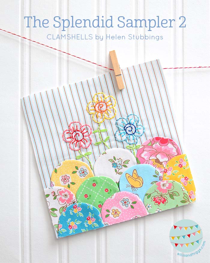 The Splendid Sampler 2 Clamshells Helen Stubbings