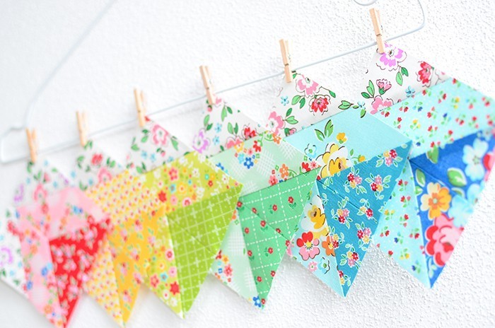 6 Koepfe 12 Bloecke Juli Zickzack Quilt Block