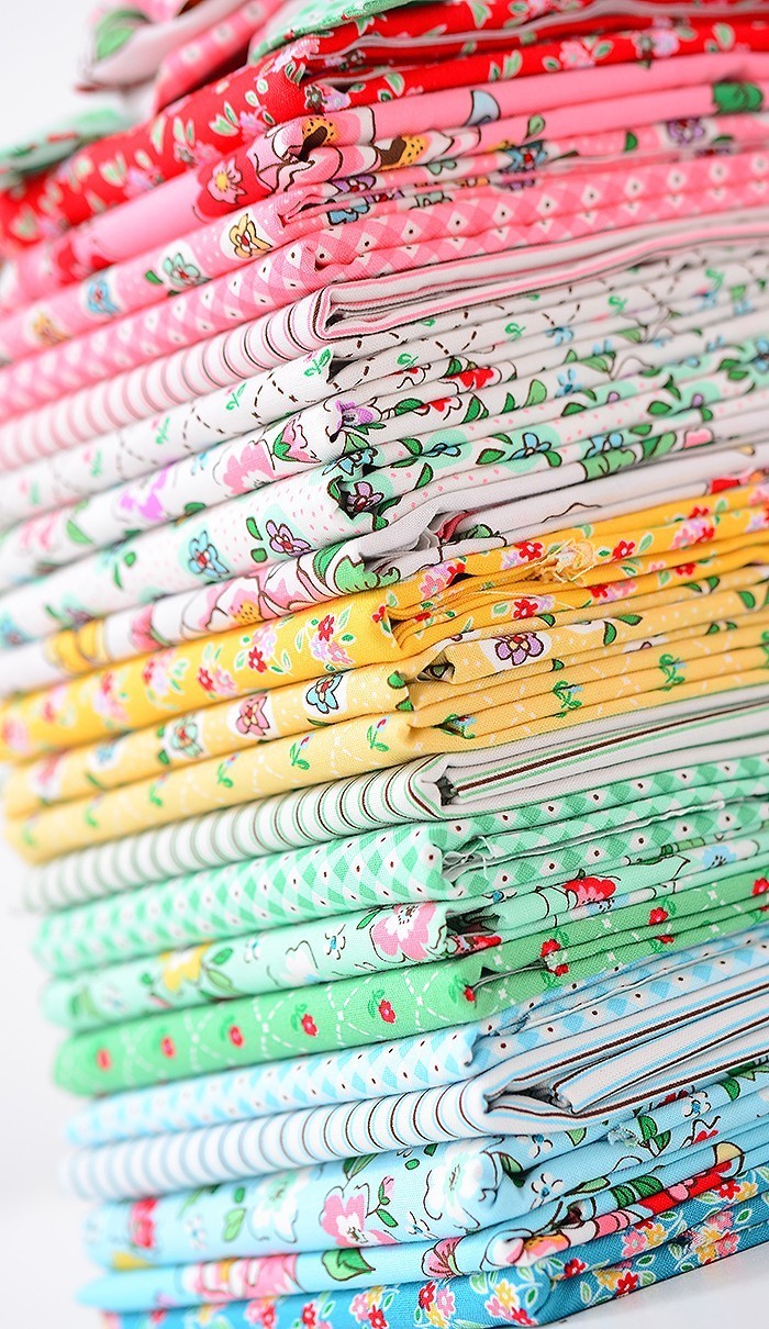 My new fabric line Mon Beau Jardin is here! By Nadra Ridgeway of ellis & higgs for Penny Rose Fabrics / Riley Blake Designs