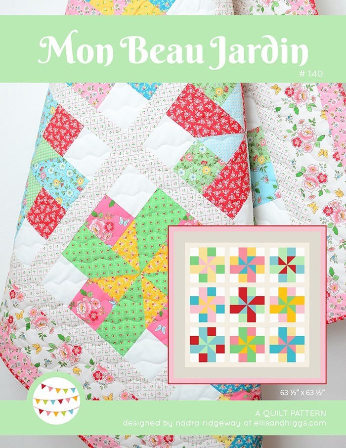 Mon Beau Jardin Quilt Pattern
