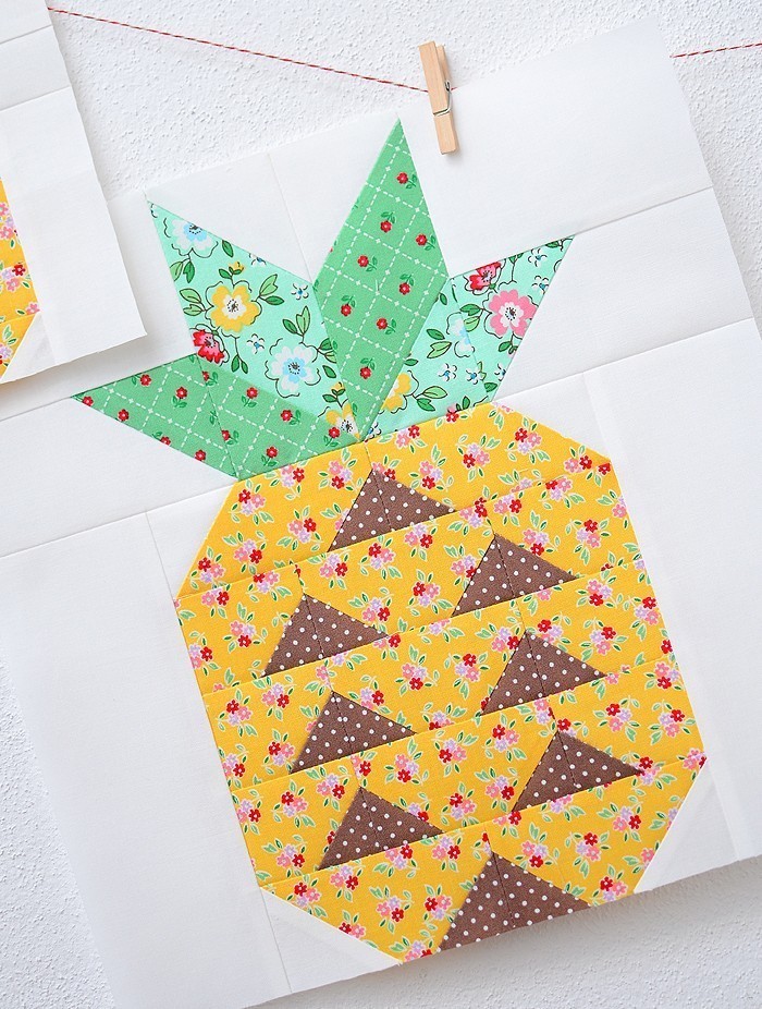 Pineapple Quilt Block Pattern by Nadra Ridgeway of ellis & higgs