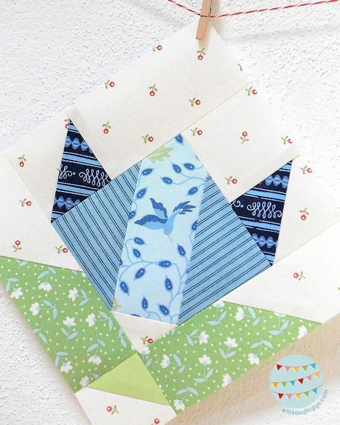 The Splendid Sampler 2 Tulip In Bloom Quilt Block