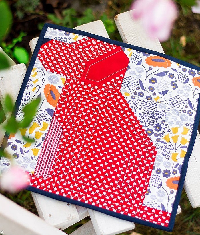 Dog Quilt Block Pattern by Nadra Ridgeway of ellis & higgs