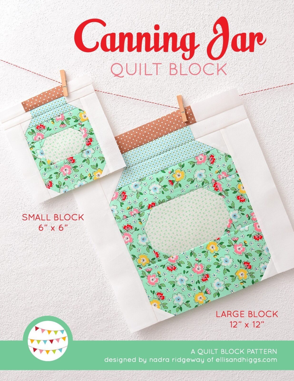 New Fall Quilt Block Patterns by Nadra Ridgeway of ellis & higgs