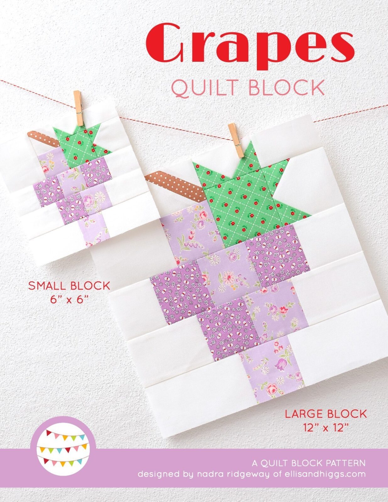 New Fall Quilt Block Patterns by Nadra Ridgeway of ellis & higgs