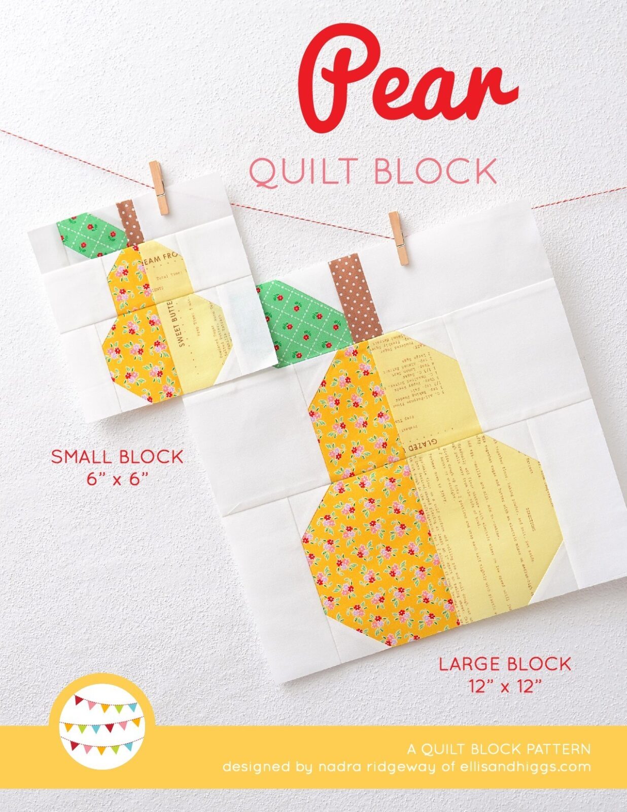 New Fall Quilt Block Patterns by Nadra Ridgeway of ellis & higgs