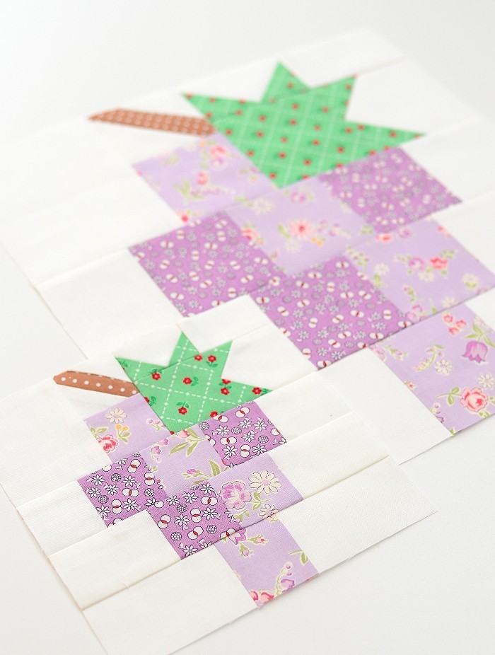 Grapes Quilt Block Pattern by Nadra Ridgeway of ellis & higgs