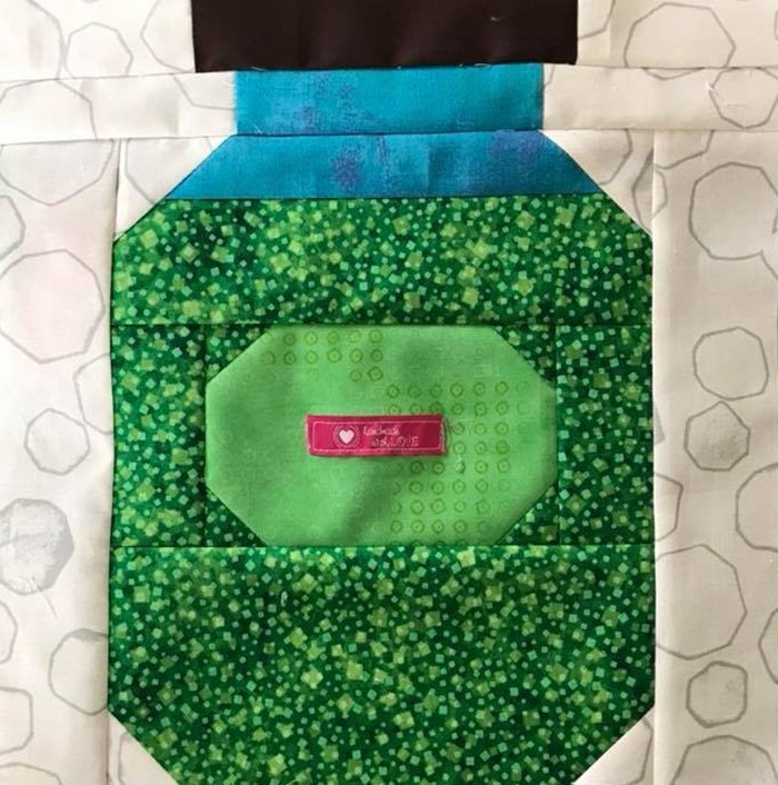 Canning Jar Quilt Block Pattern by Nadra Ridgeway of ellis & higgs