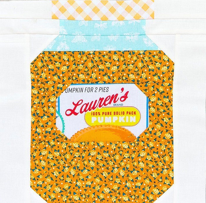 Canning Jar Quilt Block Pattern by Nadra Ridgeway of ellis & higgs