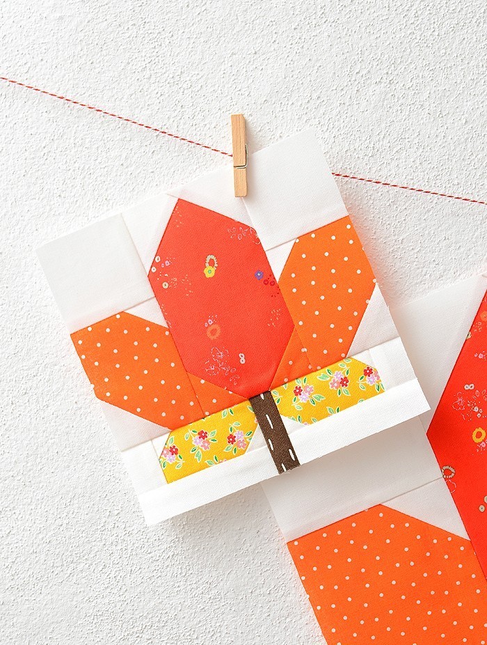 Maple Leaf Quilt Block Pattern by Nadra Ridgeway of ellis & higgs