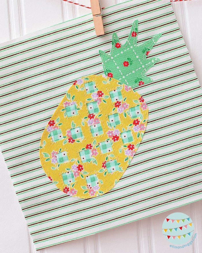 The Splendid Sampler 2 Fashionable Pineapple by Jane Davidson