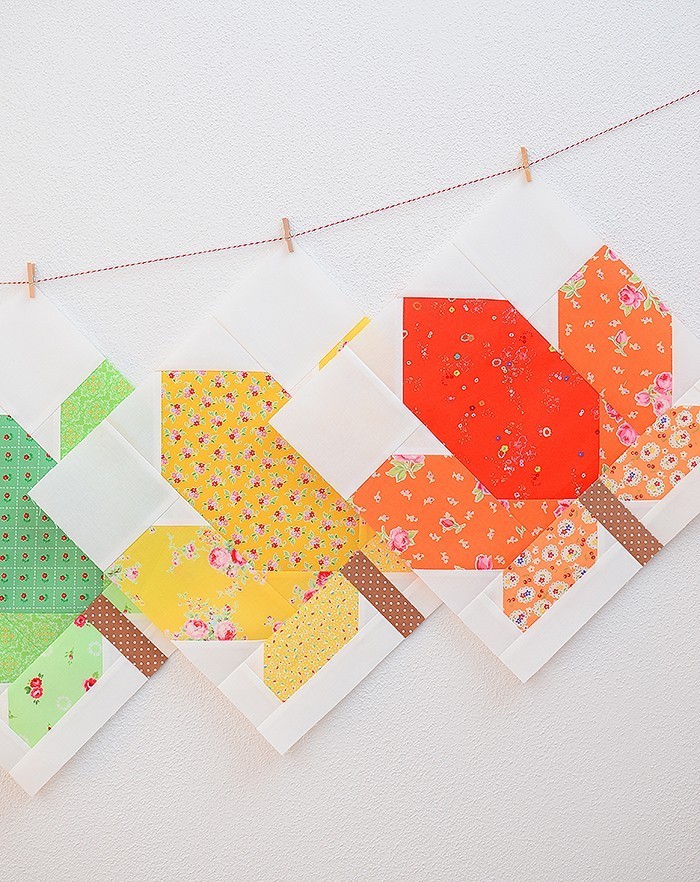 Fall Sampler Quilt Sew Along - Maple Leaf Quilt Block