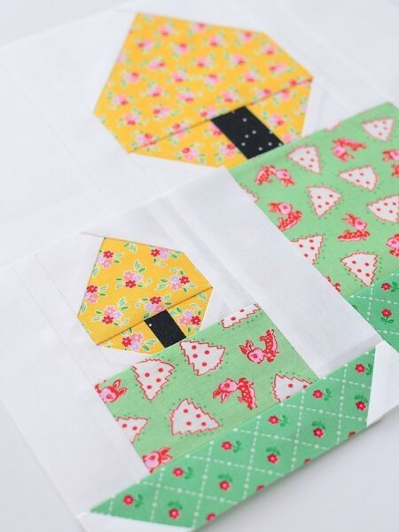 Candle Quilt Block Pattern - Christmas Quilt Pattern