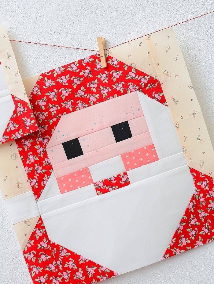 Santa ClausSanta Claus Quilt Block Pattern - Christmas Quilt Pattern Quilt Block Pattern - Christmas Quilt Pattern 2