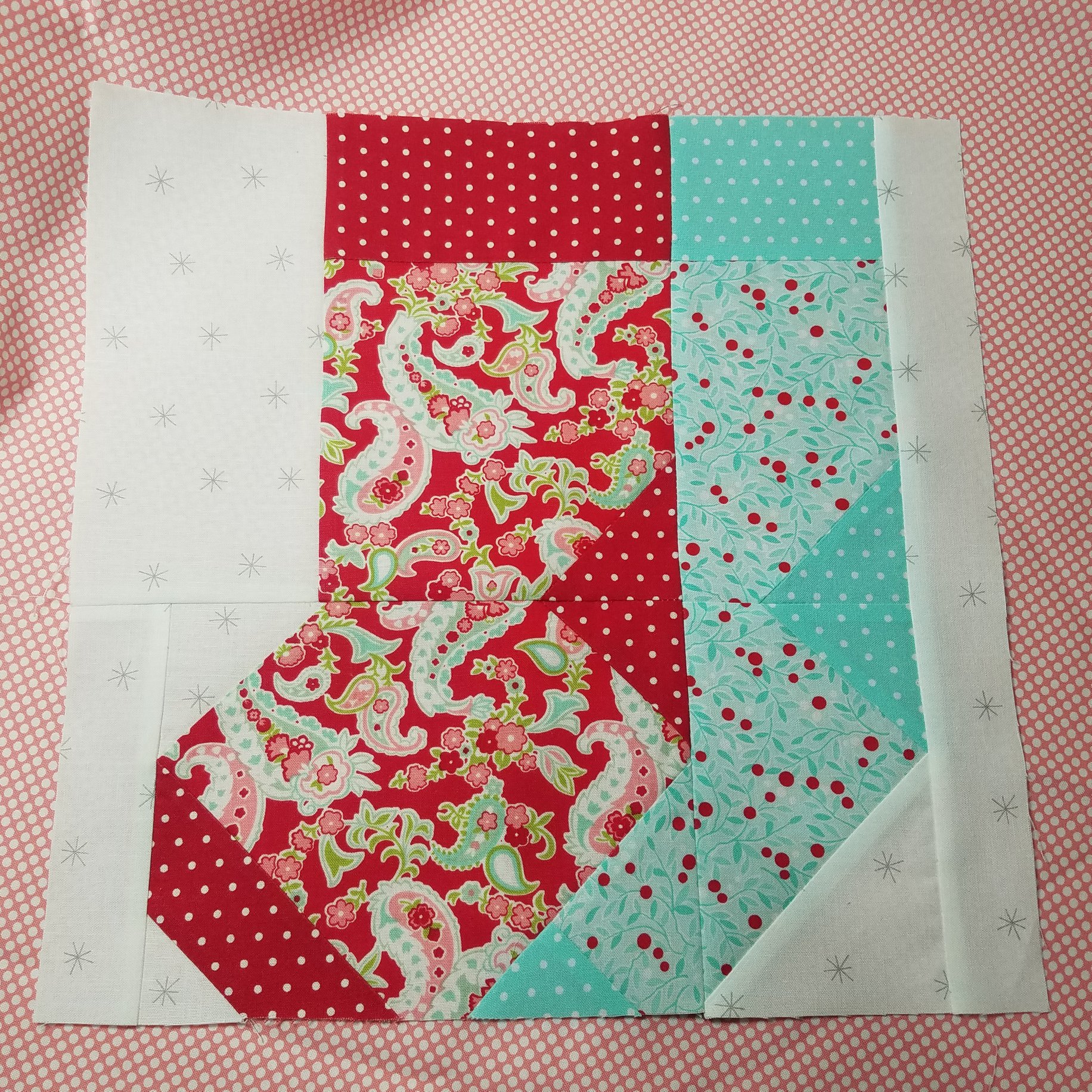 Christmas Stockings Quilt Block Pattern - Christmas Quilt Pattern