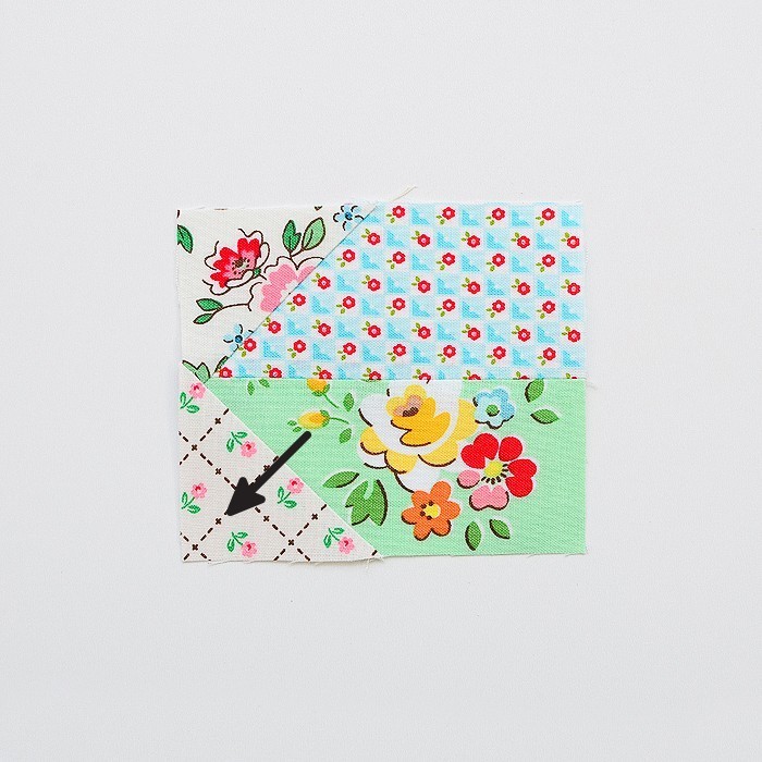 6 Köpfe 12 Blöcke 2019 - Propeller Quilt Block Tutorial