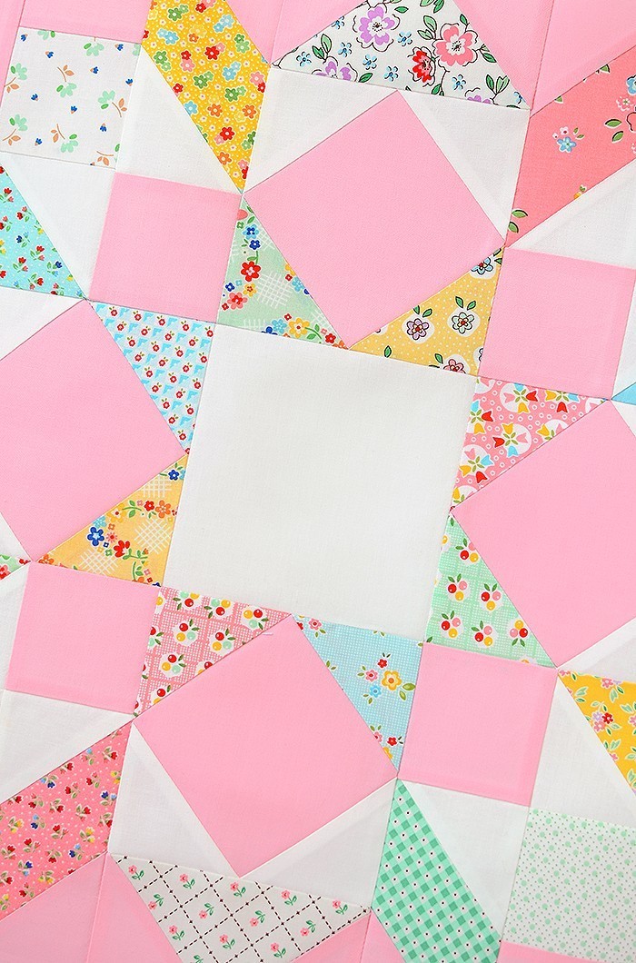 6 Köpfe 12 Blöcke 2019 - Carpenter's Wheel Quilt Block