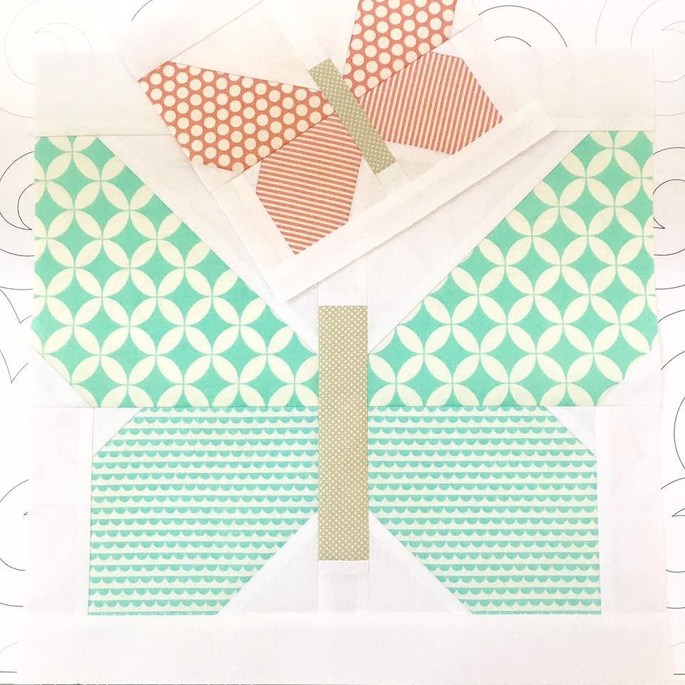 Butterfly Quilt Block - Easter Quilt Pattern
