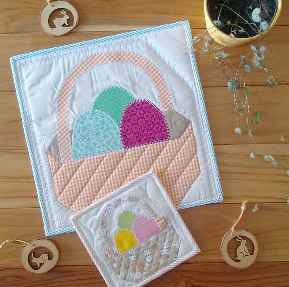 Easter Basket Quilt Block - Easter Quilt Patterns