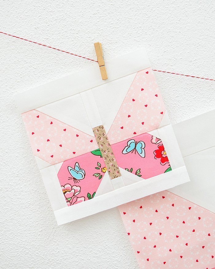 Butterfly Quilt Block - Easter Quilt Pattern