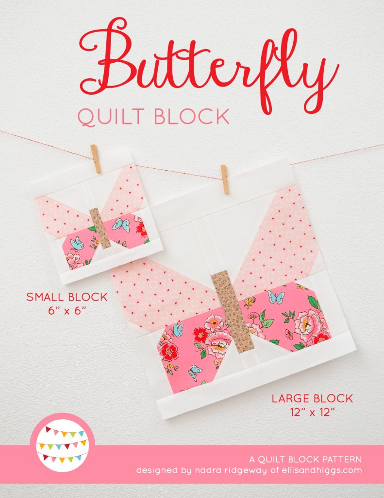 Butterfly Quilt Block - Easter Quilt Pattern