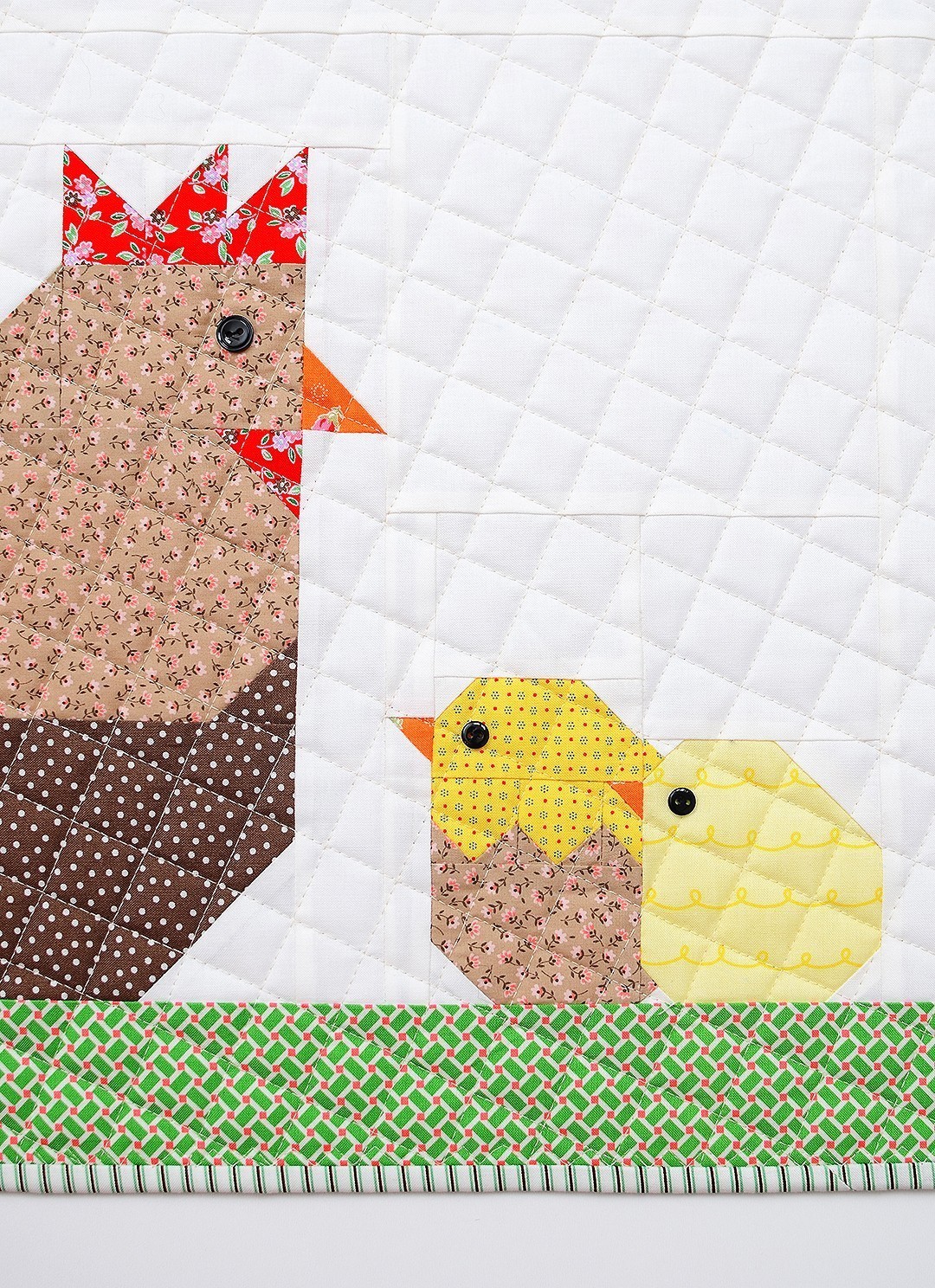 Chicken Family Table Runner - Easter Quilt Pattern