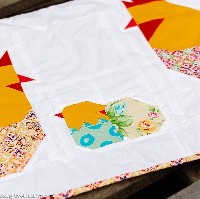 Chicken Family Table Runner - Easter Quilt Pattern
