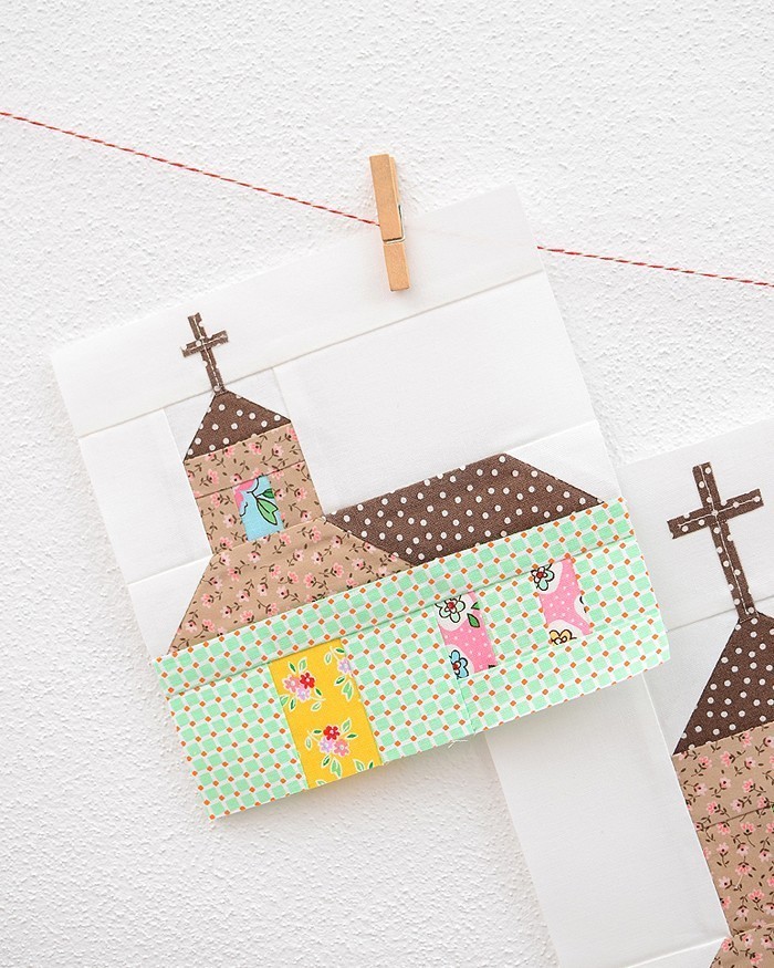 Church Quilt Block - Easter Quilt Pattern