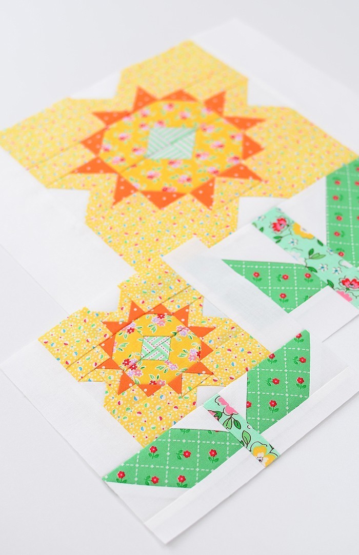Daffodil Quilt Block - Easter Quilt Pattern
