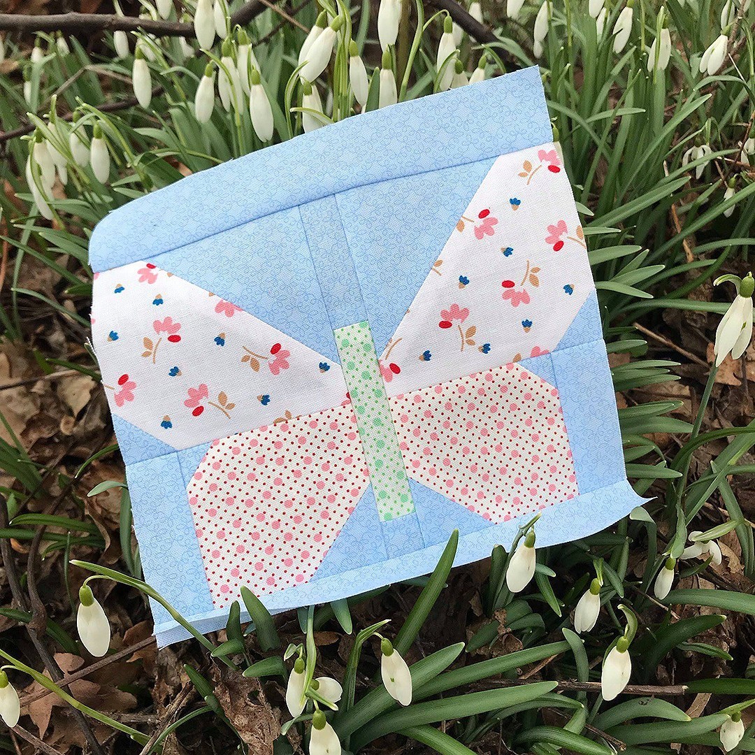 Butterfly Quilt Block - Easter Quilt Pattern