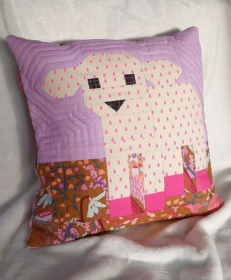 Little Lamb Quilt Block - Easter Quilt Pattern