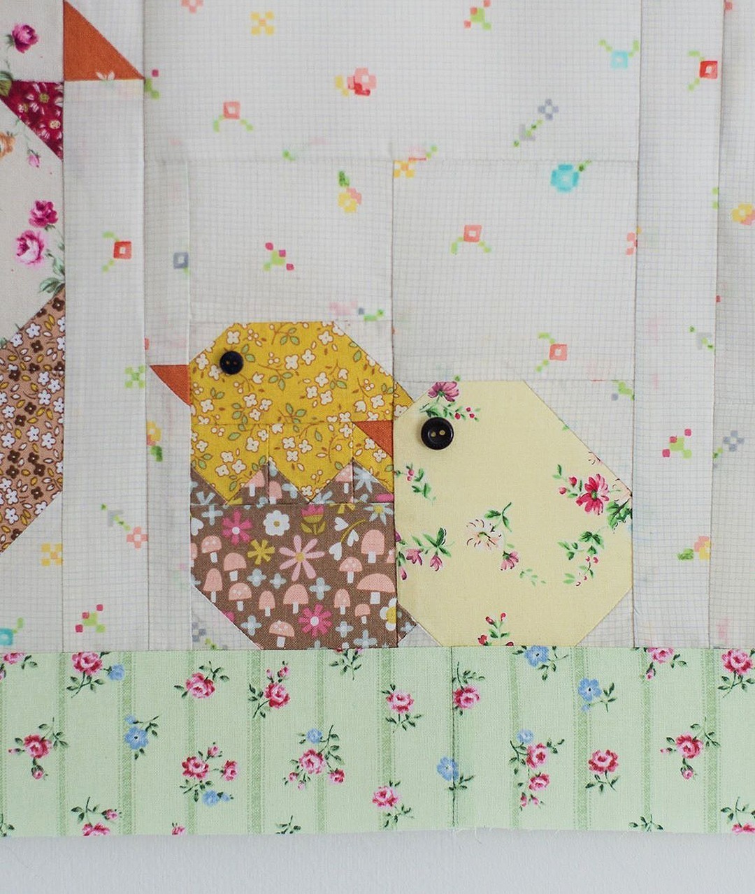 Chicken Family Table Runner - Easter Quilt Pattern