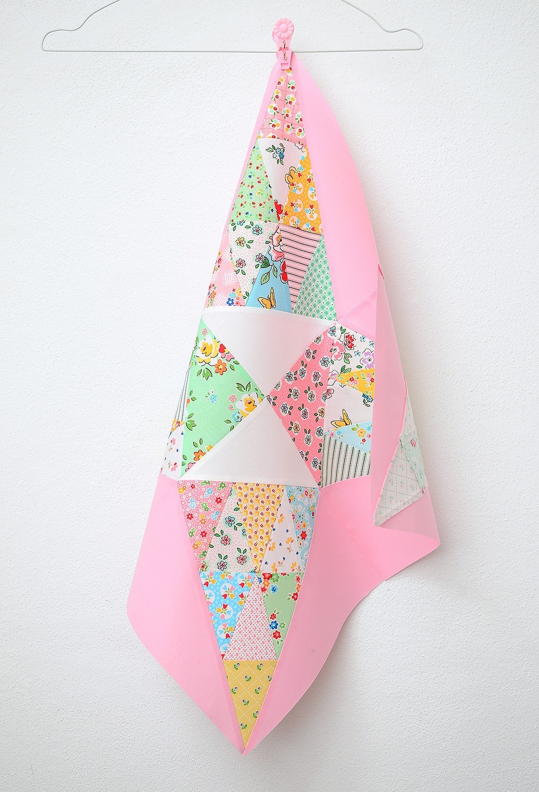 6 Köpfe 12 Blöcke 2019 - Priscilla Quilt Block